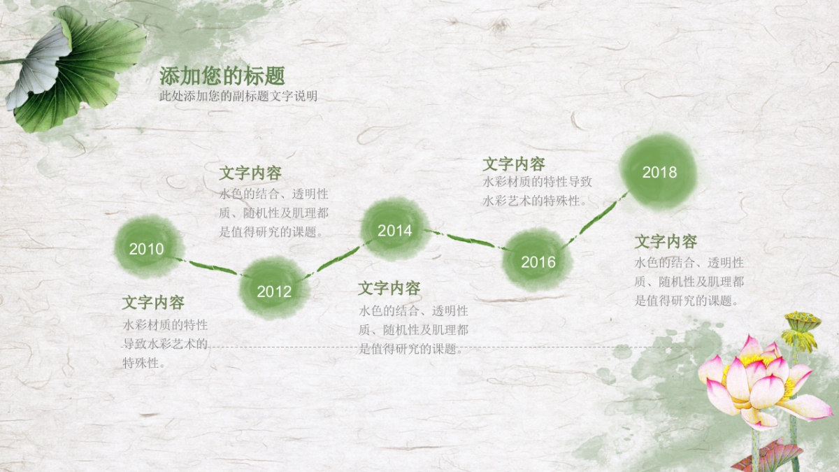 中国风PPT-荷花 (32)_第10页