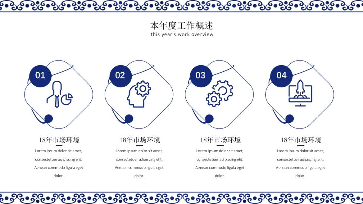 中国风PPT-青花 (6)_第4页