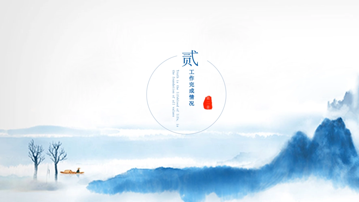 中国风PPT-山水 (5)_第9页