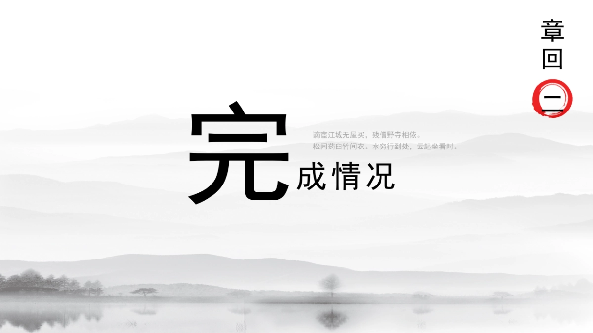 中国风PPT-山水 (21)_第9页