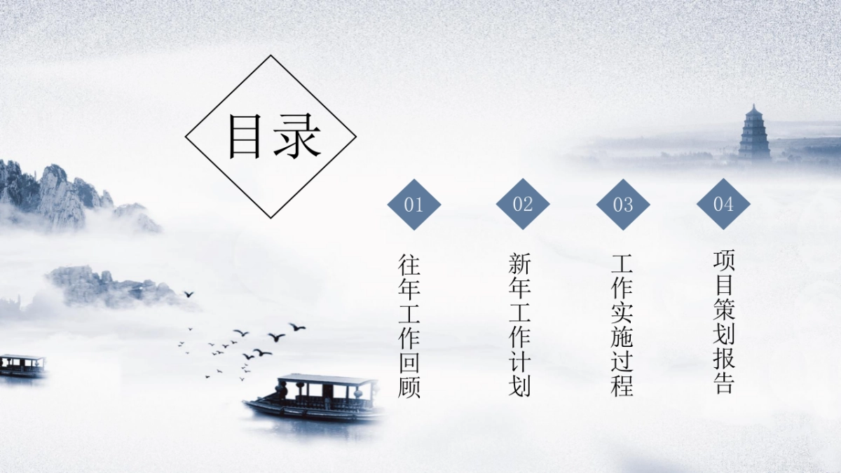 中国风PPT-水墨 (35)_第2页