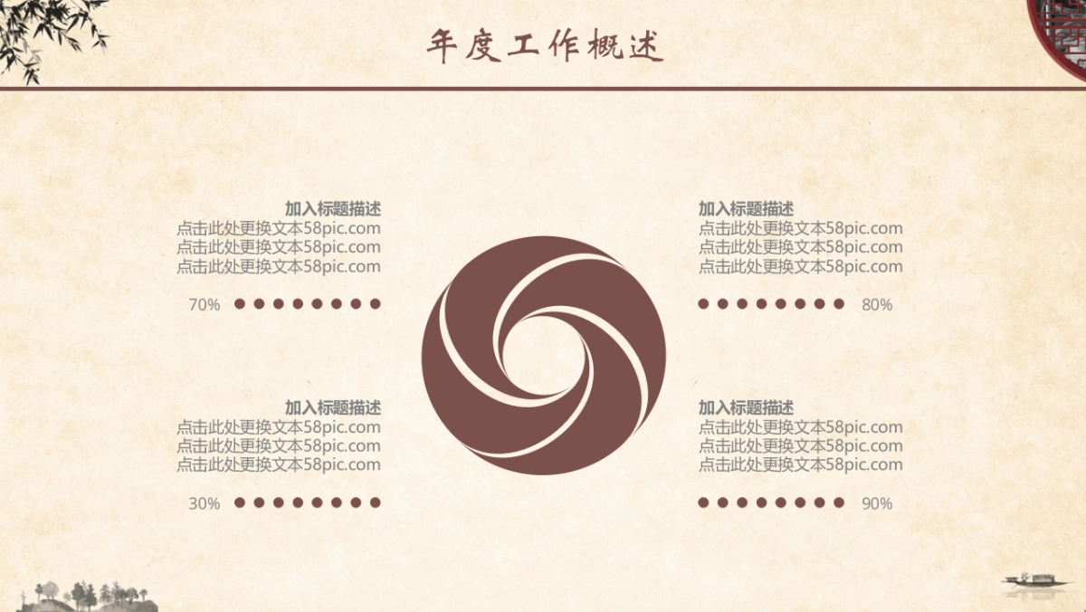 中国风PPT-素雅 (31)_第5页