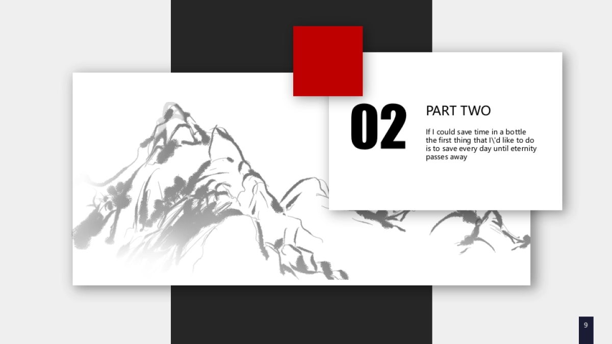 中国风PPT-杂志 (86)_第9页