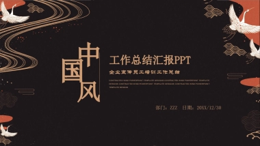 中国风设计-仙鹤 (8)