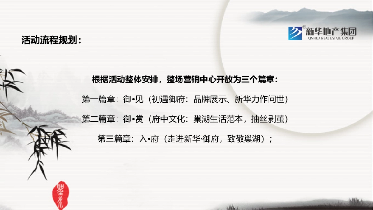 2017新华御府营销中心开放仪式策划案_第6页