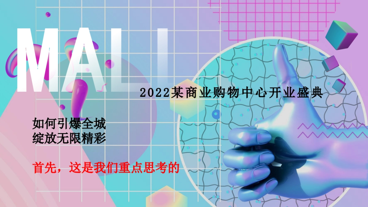 2022商业购物中心开业盛典“引爆全城 绽放精彩”主题活动策划方案_第5页