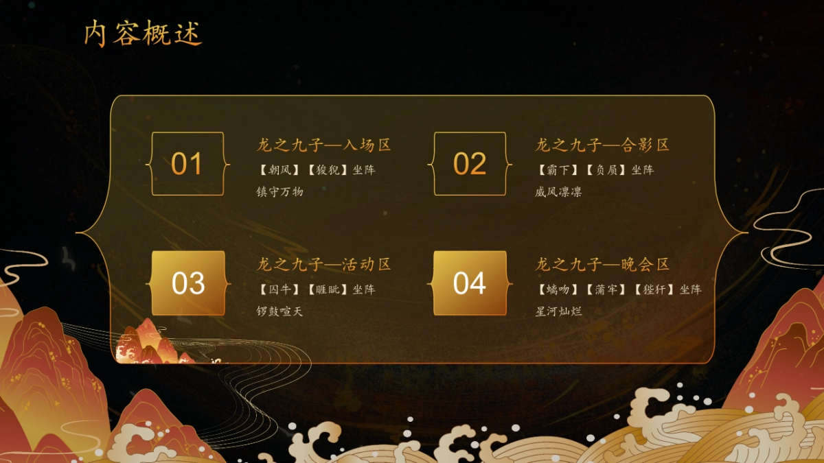 2024年度盛典“九龙齐聚 乘风而上”活动策划方案_第10页