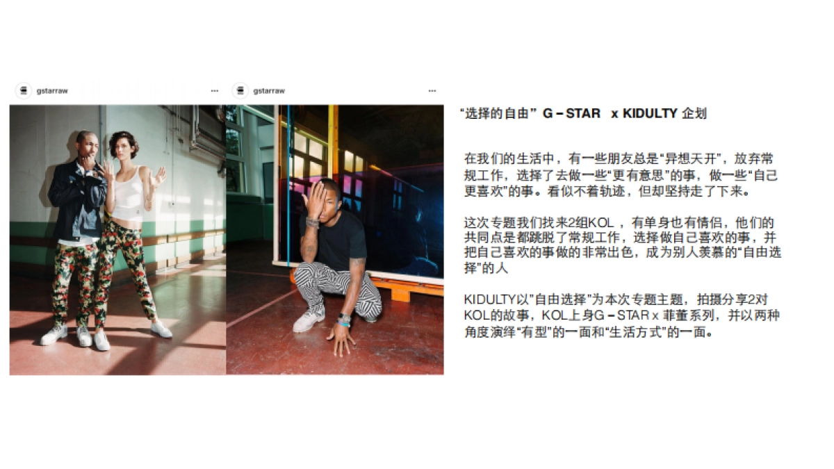 G－STAR ELWOOD 25周年 campagin 企划 x KIDULTY_第3页