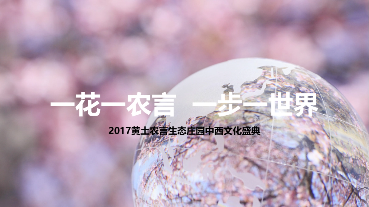 黄土农言生态庄园中西文化盛典策划案_第1页