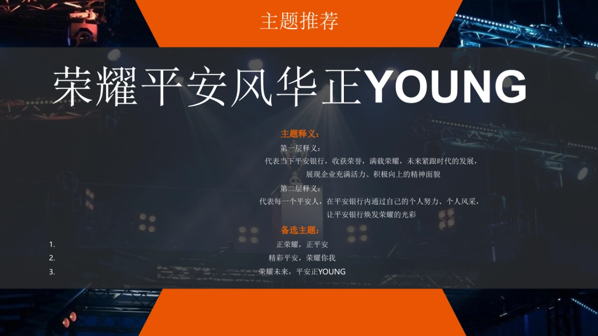 平安银行广西分行2020年线上荣耀表彰盛典策划案_第4页