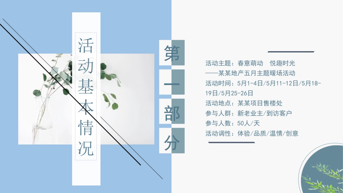 2019地产项目五月月度暖场活动策划方案_第4页