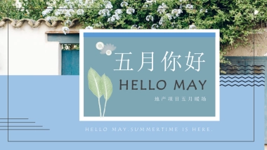 2019地产项目五月月度暖场活动策划方案