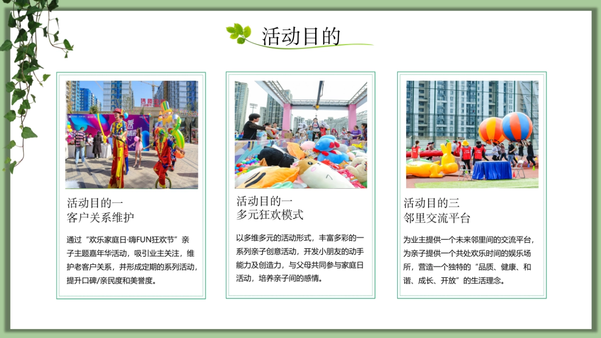 2020地产项目5-6月第届睦邻节活动（欢乐家庭日·嗨FUN狂欢节主题）策划方案_第6页