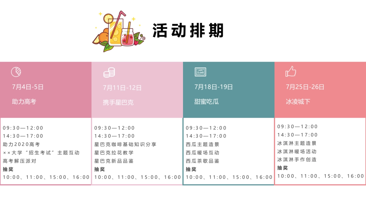 2020地产项目7月主题暖场“湖居生活，盛夏四重奏”活动策划方案_第9页