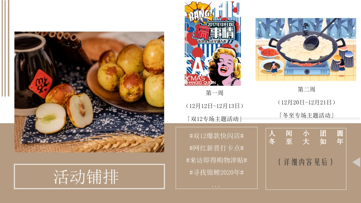 2020地产项目12月份月度“缤纷岁末奇遇暖冬”暖场系列活动策划方案_第10页