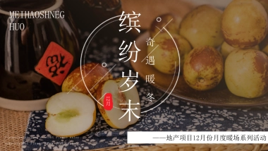 2020地产项目12月份月度“缤纷岁末奇遇暖冬”暖场系列活动策划方案