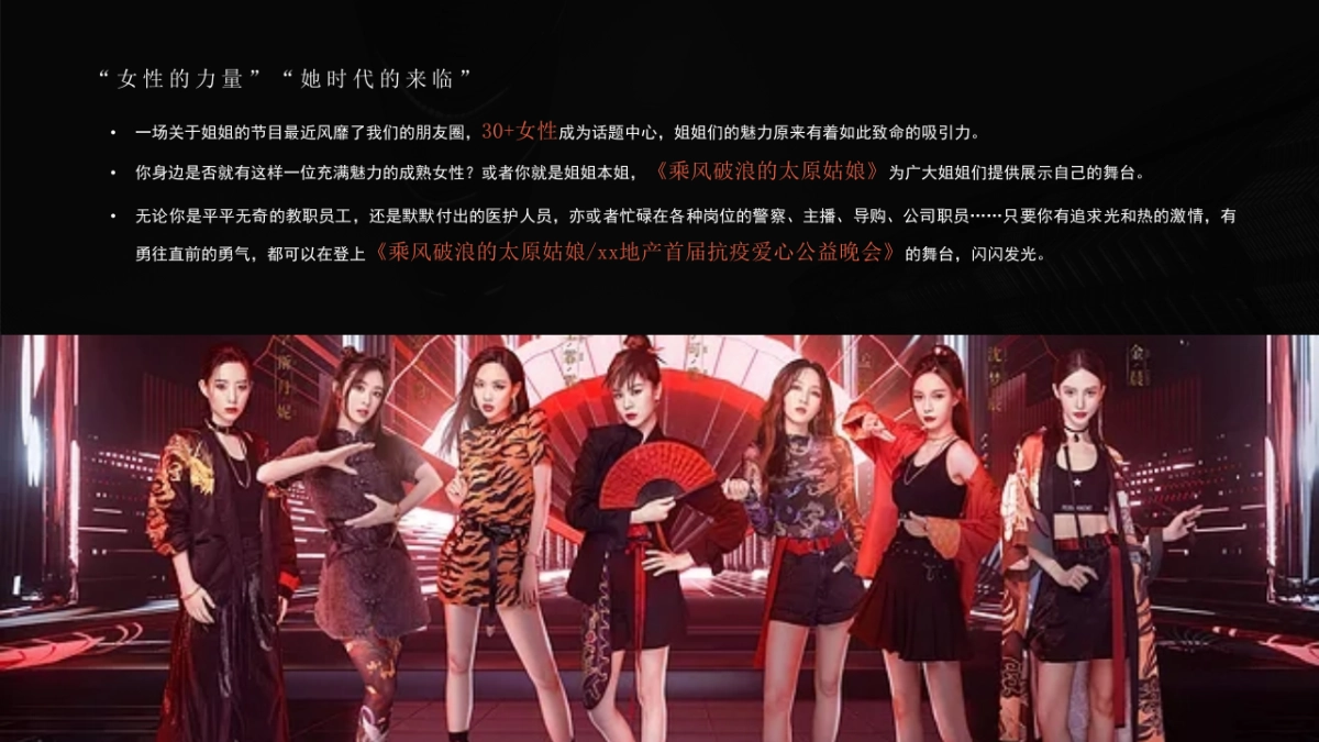 2020地产项目时代女性风采展示大赛（乘风破浪的姐姐）活动策划方案_第7页