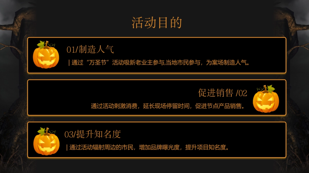 2020地产项目万圣节前夜Party“万有魔力 黑暗盛会”活动策划方案_第10页