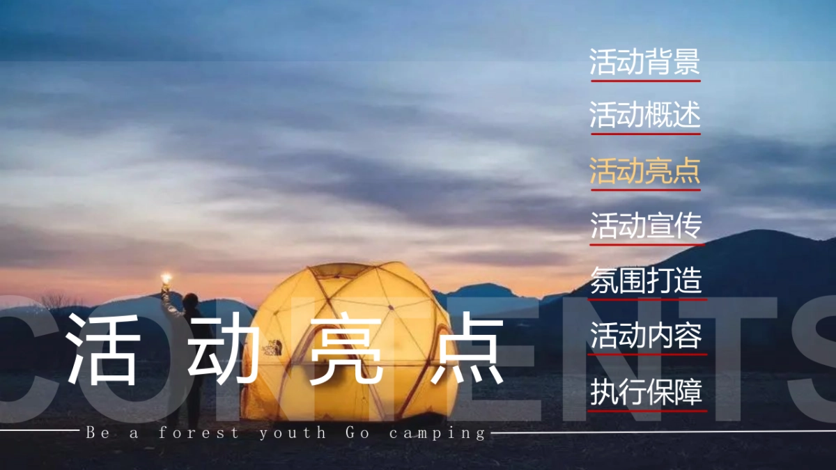2022地产项目城市露营嘉年华狂欢“森系青年 精奢去野”活动策划方案_第10页