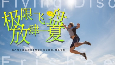 2022地产项目潮房地产=流运动专场定制活动策划极限飞盘