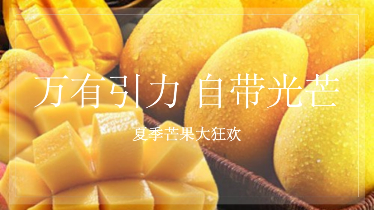 2022地产项目夏季芒果大狂欢（万有引力自带光芒主题）活动策划方案_第1页