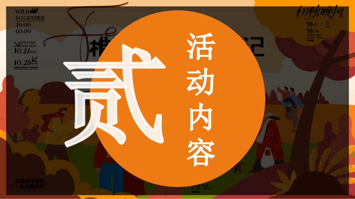 2023地产项目秋日城市户外露营计划“秋の时光”活动策划方案_第7页