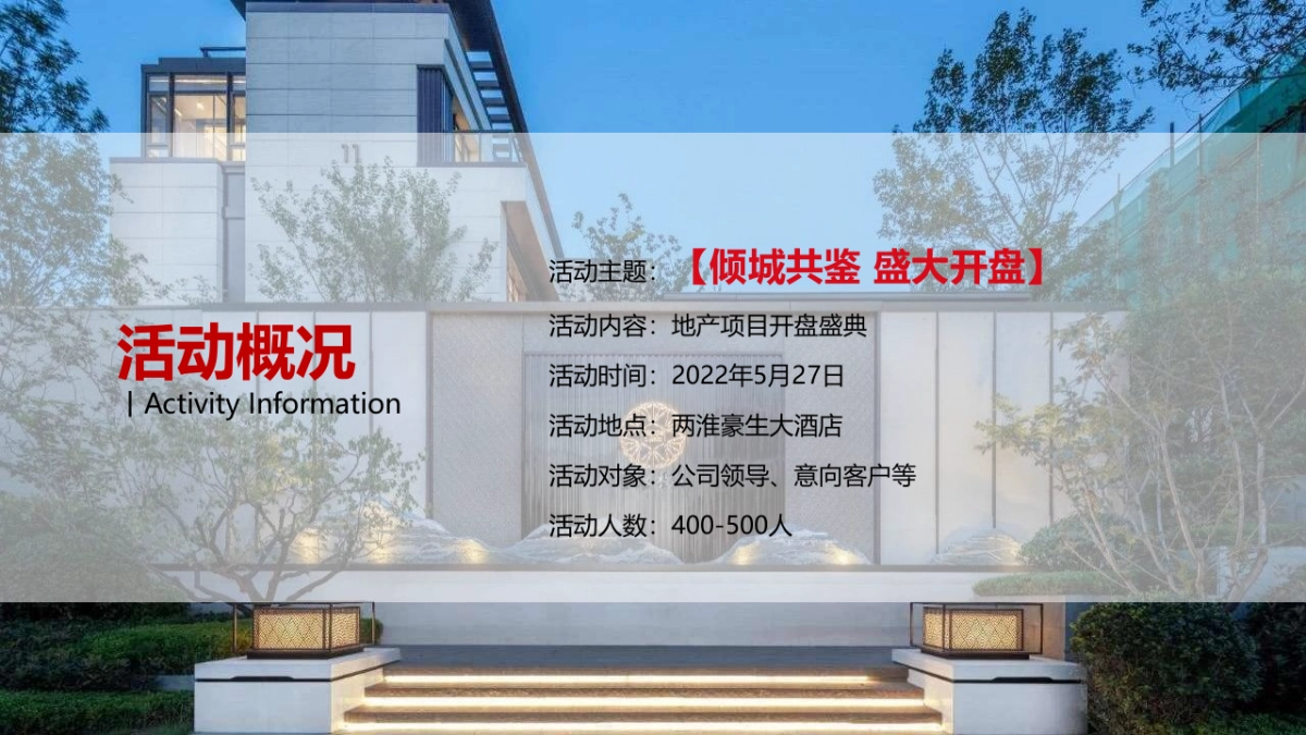 某地产项目倾城共鉴 盛大开盘活动策划方案-53P_第4页
