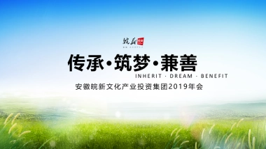 2019安徽皖新文化产业投资集团年会