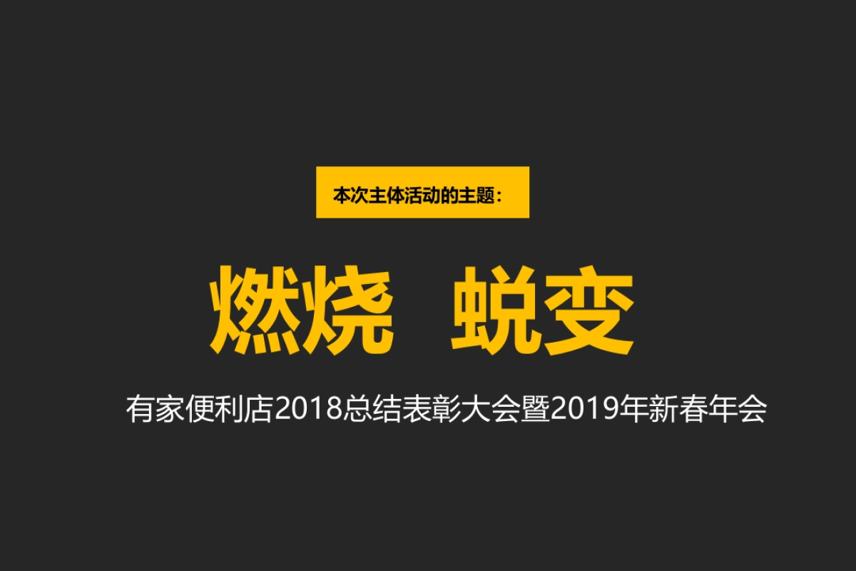 2019有家便利店年会策划方案_第3页