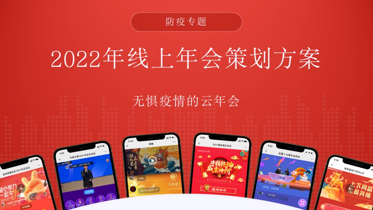2022虎年无惧疫情的云年会方案_第1页