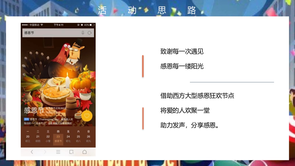 感恩节火鸡狂欢派对“大吉大利 今晚吃鸡”主题活动策划方案_第6页
