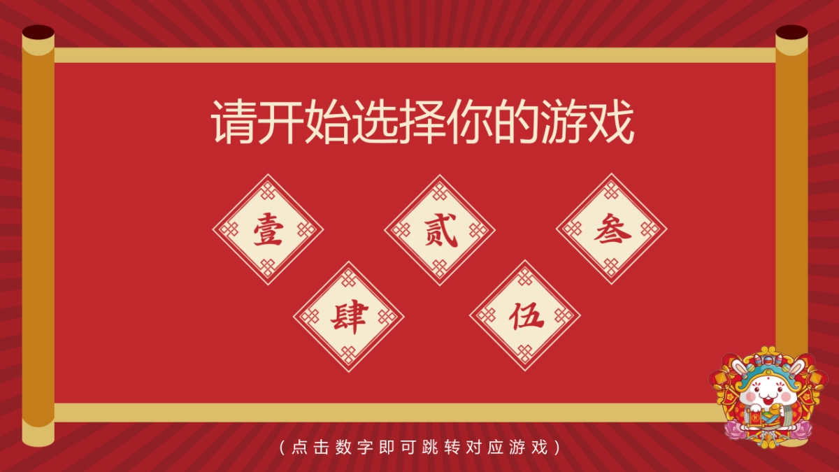 年会 团建 活动使用工具-倒计时 游戏 颁奖（2023兔年可用）_第7页