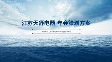 天舒集团年会策划方案