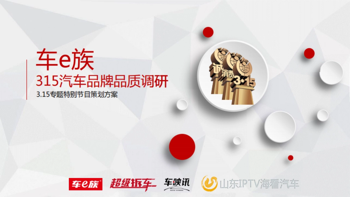 车e族315品牌传播专题策划方案_第1页