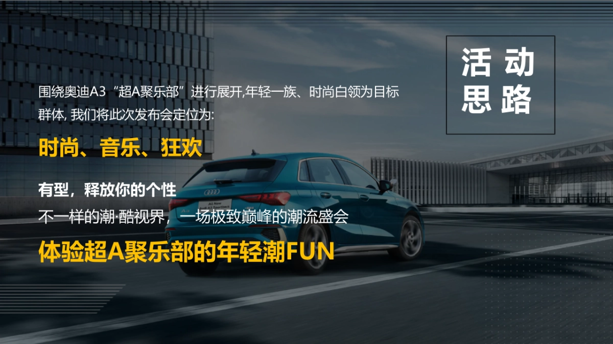 奥迪A3新车活动方案_第4页