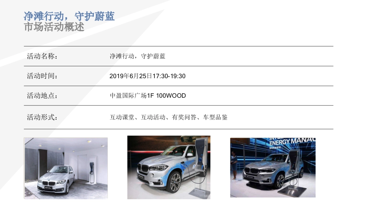 净摊行动，守护蔚蓝-长沙瑞宝BMW 新能源车型活动方案_第2页