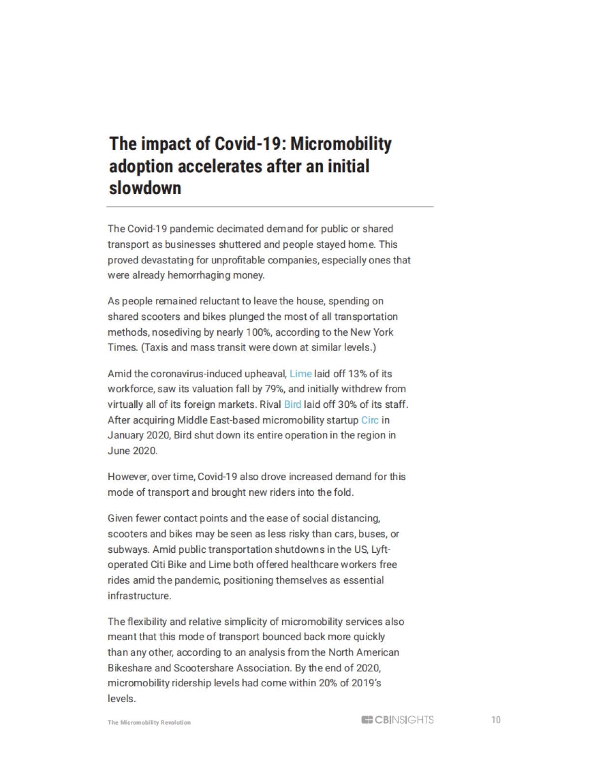 微型机动车辆革命：自行车和滑板车如何改变全球城市交通（英）-CB-Insights-46页_第10页