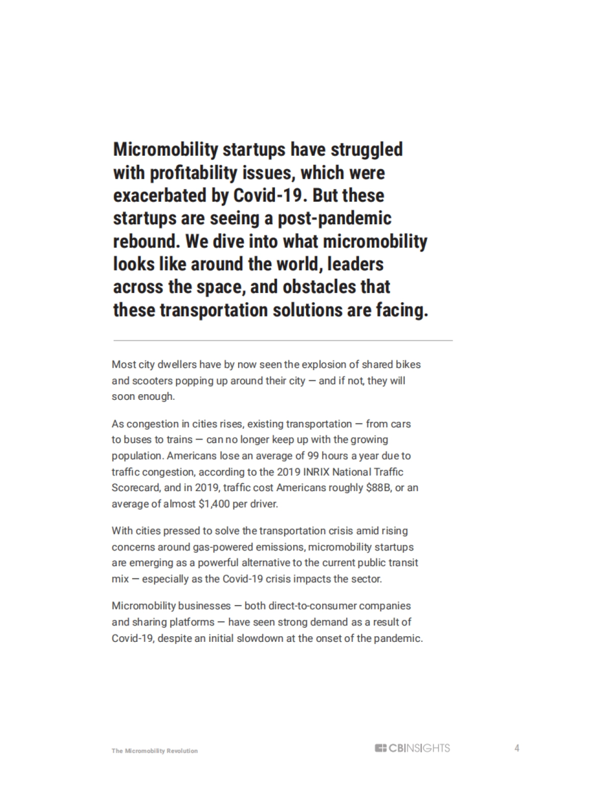 微型机动车辆革命：自行车和滑板车如何改变全球城市交通（英）-CB-Insights-46页_第4页