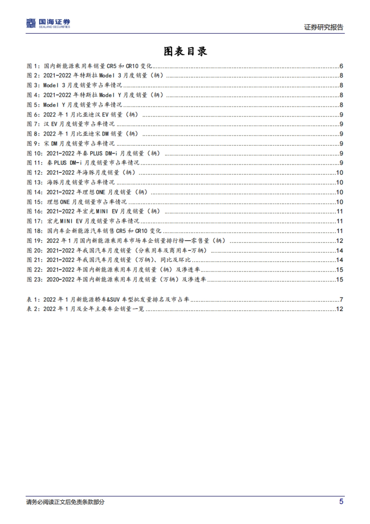 新能源爆款车型系列二：车型集中度下降，品牌集中度趋稳-国海证券-20页_第5页