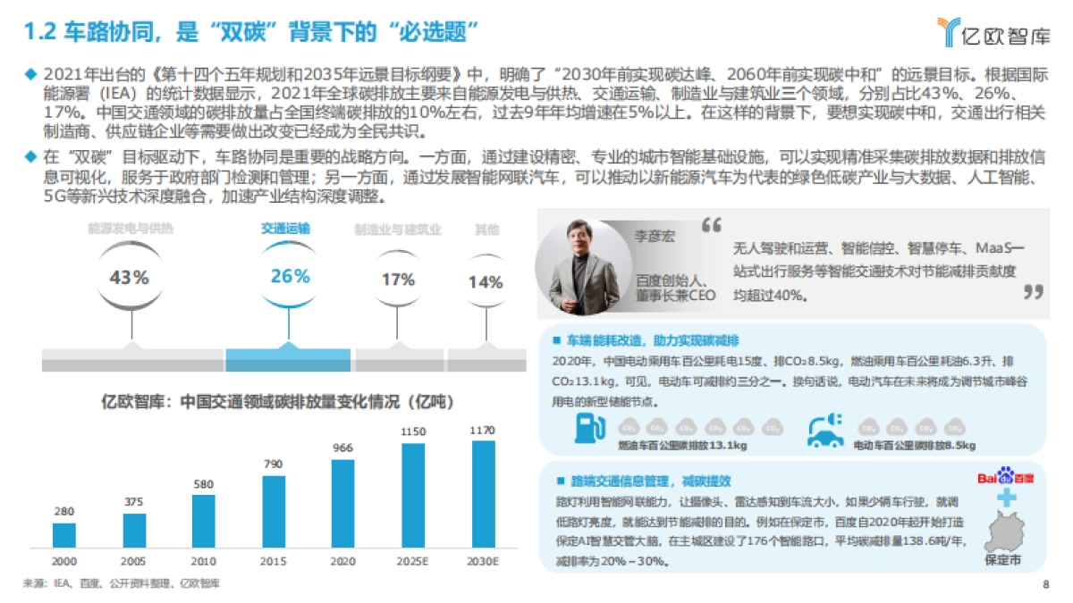 亿欧智库：2022中国车路协同产业发展蓝皮书_第8页