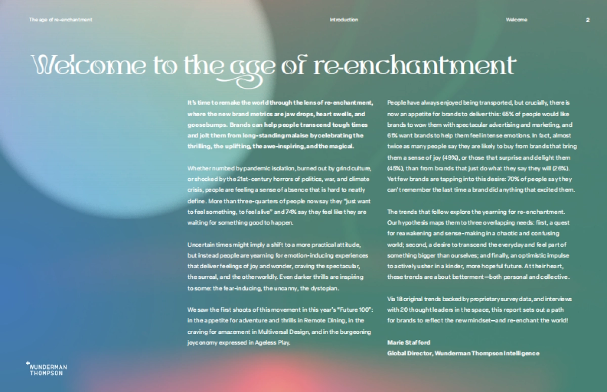 “我们只想好好感知这个世界” ｜WT智库发布《复魅时代》新报告_第2页