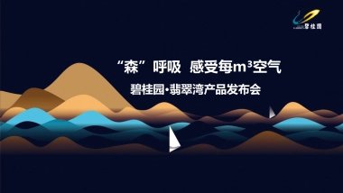 2017碧桂园翡翠湾产品发布会策划案