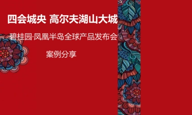 2017碧桂园凤凰半岛全球产品发布会策划案