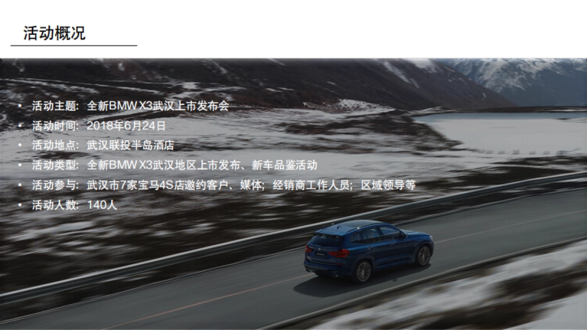 2018全新BMW X3武汉地区上市发布会总结_第4页