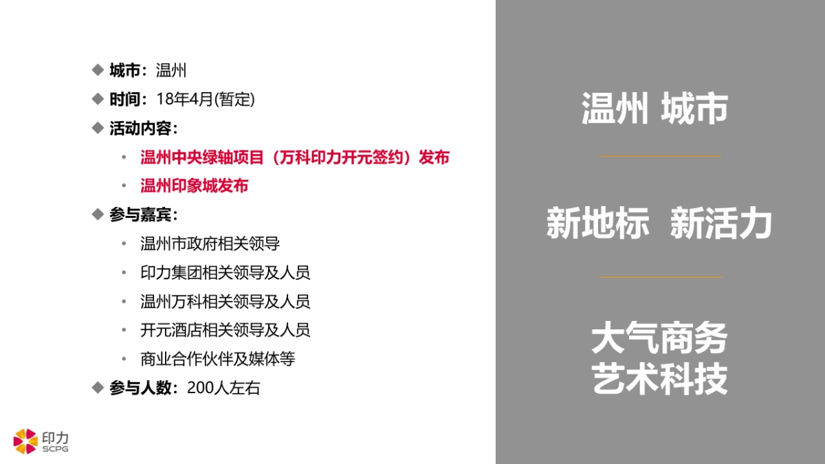 2018印力温州品牌发布会活动方案_第3页
