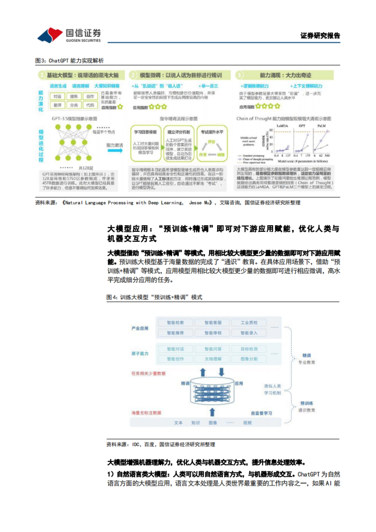 AI大模型,ChatGPT取得突破性进展,国内大模型争相发布-国信证券_第6页