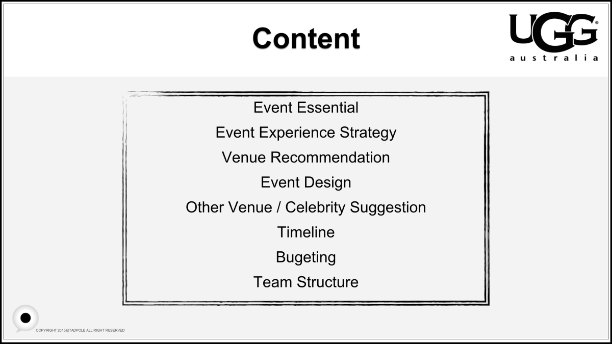 UGG 新款鞋发布游艇活动策划-上海(英文)_第2页