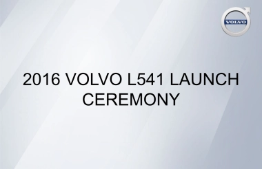 VOLVO L541 上市发布会方案