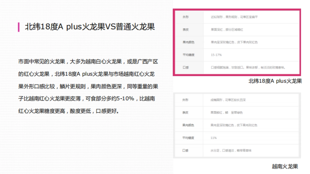 北纬18度A+ 火龙果上市方案_第5页