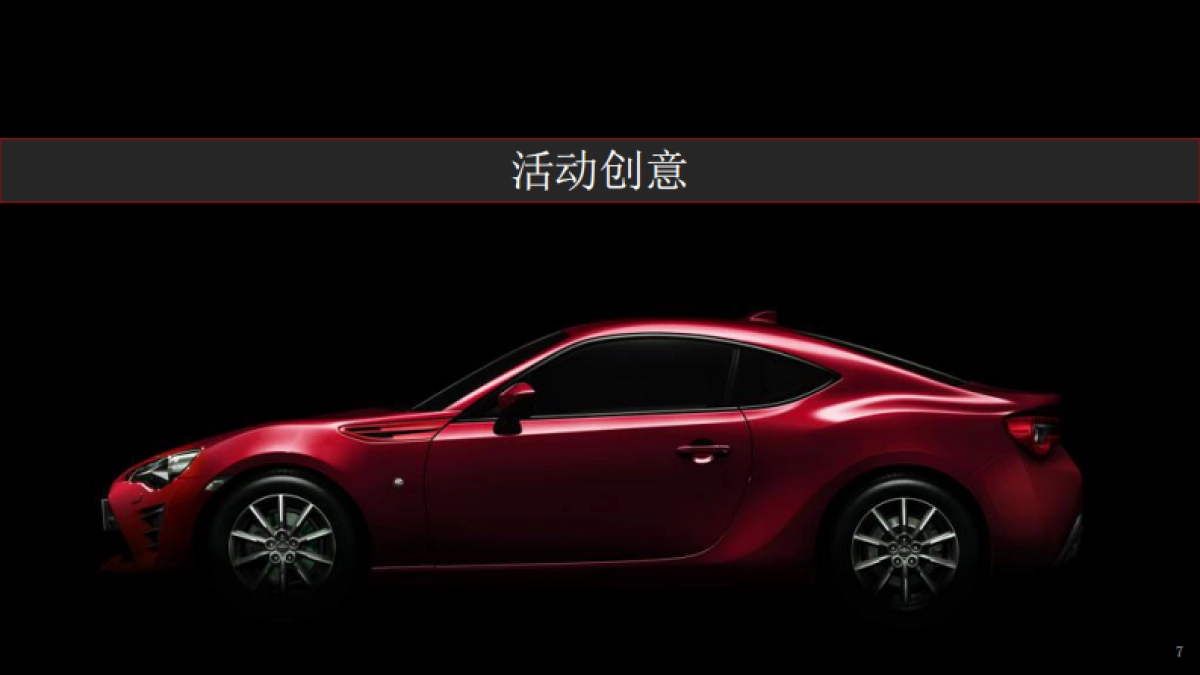 丰田86上市发布会企划案_第8页